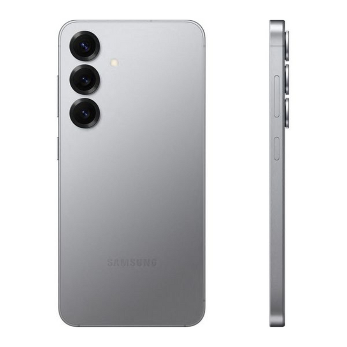 Samsung Galaxy S25 Smartphone 12GB RAM 128GB Storage 6.2 Inch Dynamic AMOLED Display 50MP Camera 4000mAh Battery Silver Shadow
