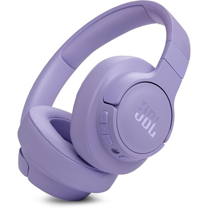 JBL Tune 770 NC Wireless Over-Ear Bluetooth Headphones with Adaptive Noise-Cancelling - Purple