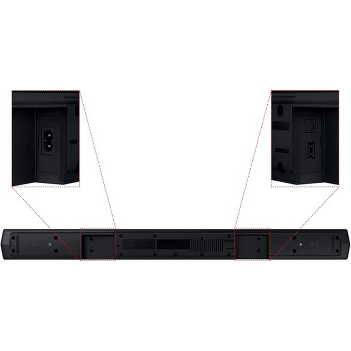 Samsung HW-C430 2.1ch, 270W Wireless Soundbar with Subwoofer - Black