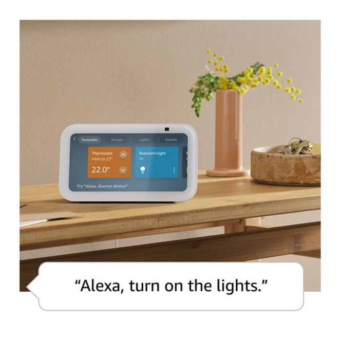 Amazon Echo Show 5 (3rd Gen) Smart Display with Alexa – Cloud Blue