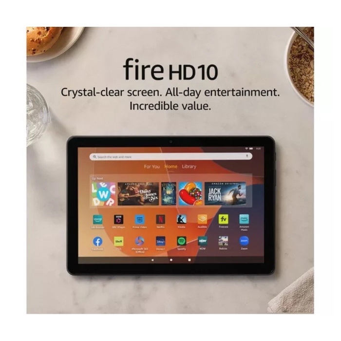 AMAZON Fire HD 10 10.1" Tablet (2023) with Ads - 32 GB - Black