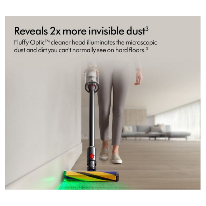 DYSON V15s Detect Submarine Cordless Vacuum Cleaner - Nickel & Yellow