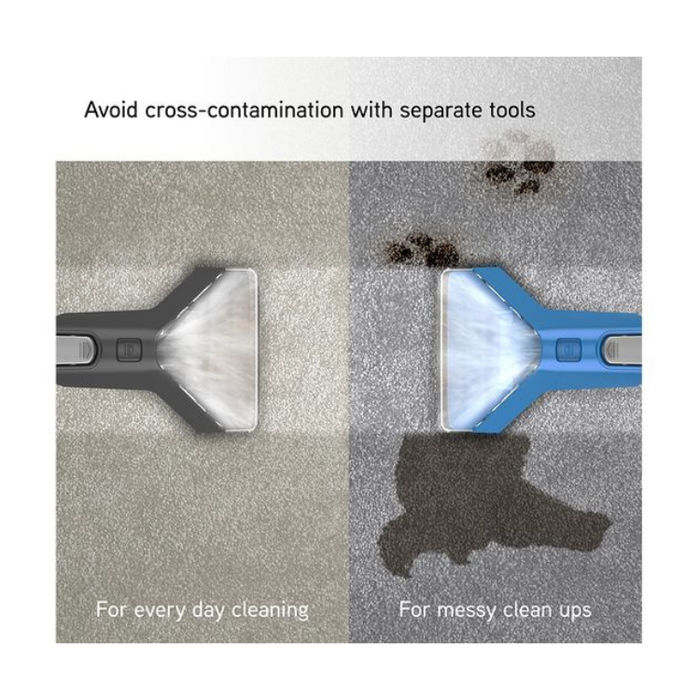 VAX SpotWash Duo CDCW-CSXA Portable Carpet & Upholstery Cleaner – Blue & Grey, 380W, 1.6L Tank, Self-Clean Function