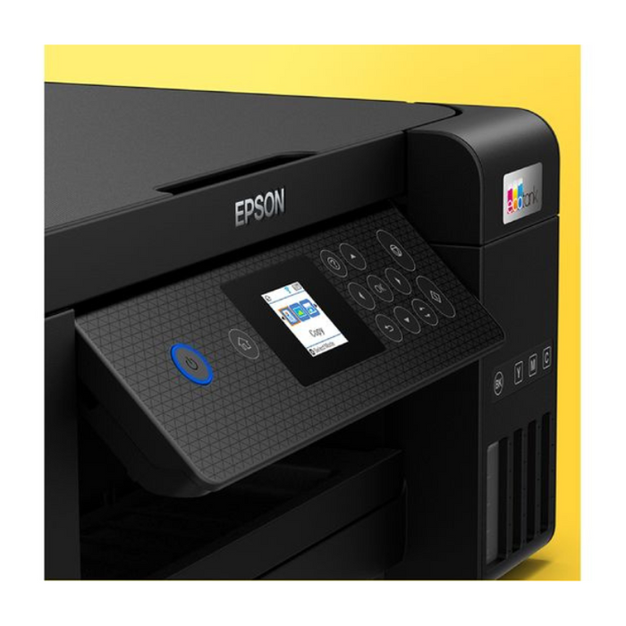 Epson EcoTank ET-2850 All-in-One Wireless Inkjet Printer Cartridge-Free Colour & Mono Printing WiFi & Apple AirPrint Automatic 2-Sided Printing Up to 14,000 Pages Black / 6,000 Pages Colour