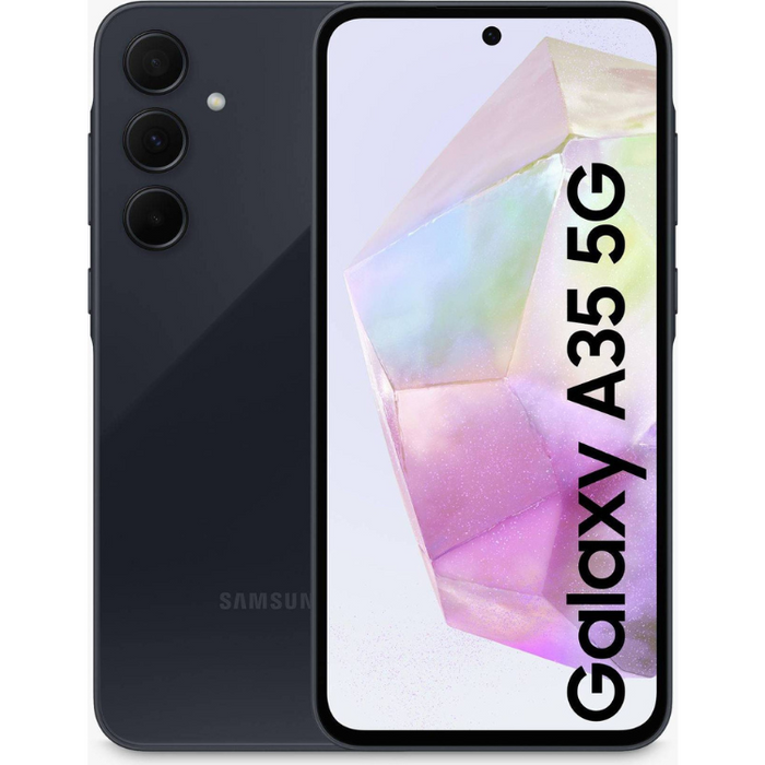 Samsung Galaxy A35 5G Smartphone 256GB Storage 8GB RAM 6.6 Inch Super AMOLED Display 50MP Camera Navy