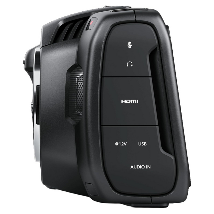 Blackmagic Design Pocket Cinema Camera 4K – Compact Digital Film Camera with 4/3 Sensor, 13 Stops Dynamic Range, 5" Touchscreen & 4K DCI Recording