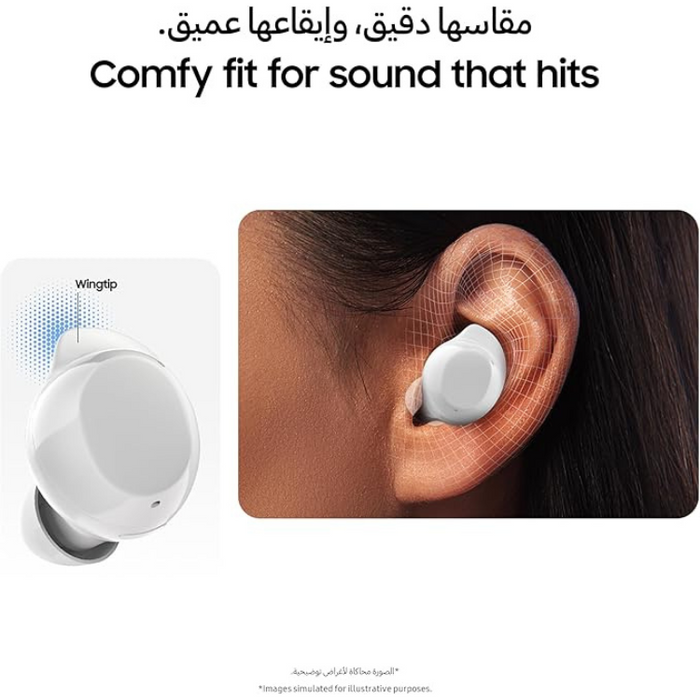 Samsung Galaxy Buds Core with ANC, Long Battery Life, Waterproofing & Galaxy AI Voice Translation – Black or White
