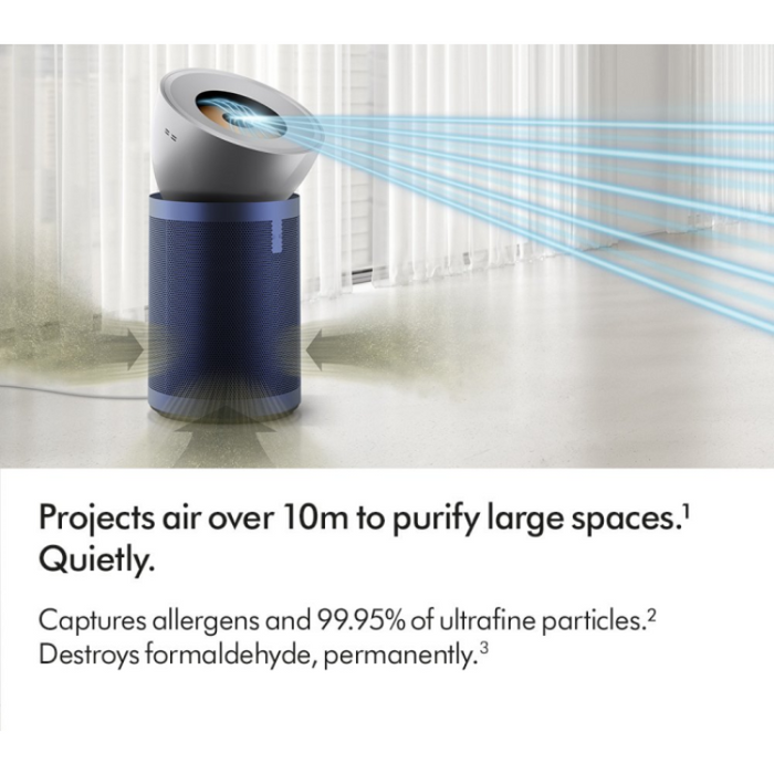 Dyson BP03 Purifier Big Quiet Formaldehyde & Cooler Large-Space Air Purifier with Cooling – Nickel/Blue