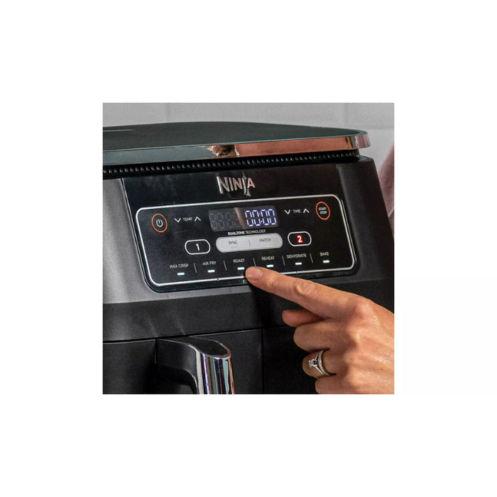 Ninja 7.6L Foodi Dual Zone Air Fryer and Dehydrator - AF300UK