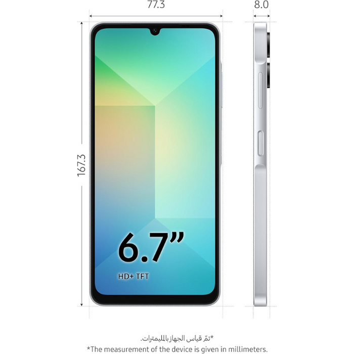 Samsung Galaxy A06 4GB RAM 128GB Storage Dual SIM 6.7 Inch HD Plus Display 50MP Camera 5000mAh Battery Android 14