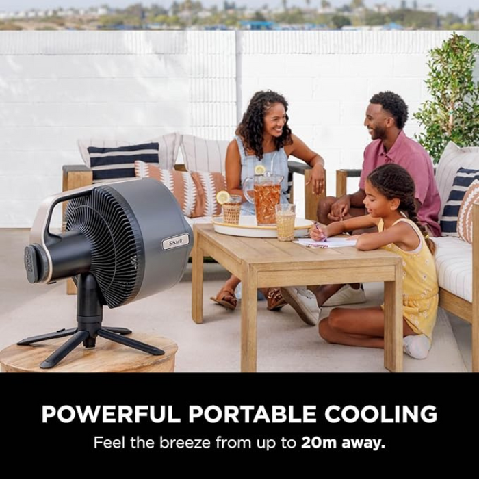 Shark FlexBreeze Pro Mist Cordless Indoor & Outdoor Fan with Outdoor Misting System - FA300UK