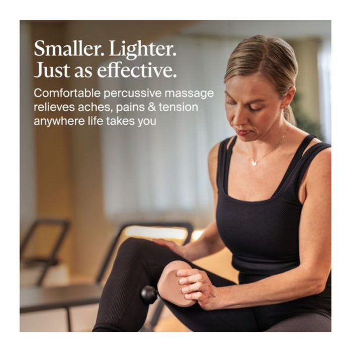 THERABODY Theragun Mini 3.0 Handheld Smart Body Massager - Desert Rose