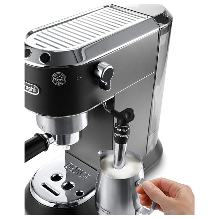 De'Longhi Dedica Style EC685BK Traditional Pump Espresso and Cappuccino Machine Black