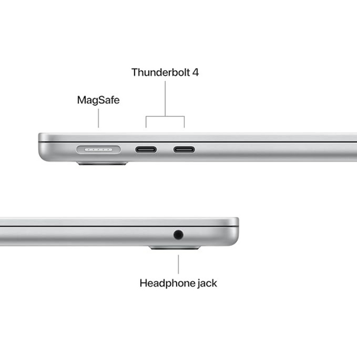 Apple 2025 MacBook Air 13-inch Laptop with M4 chip Built for Apple Intelligence 16GB, 256GB - Silver