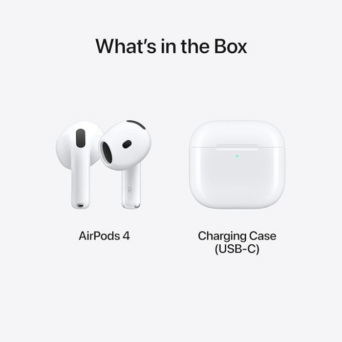 Apple AirPods 4 - Wireless Earbuds with USB-C Charging Case