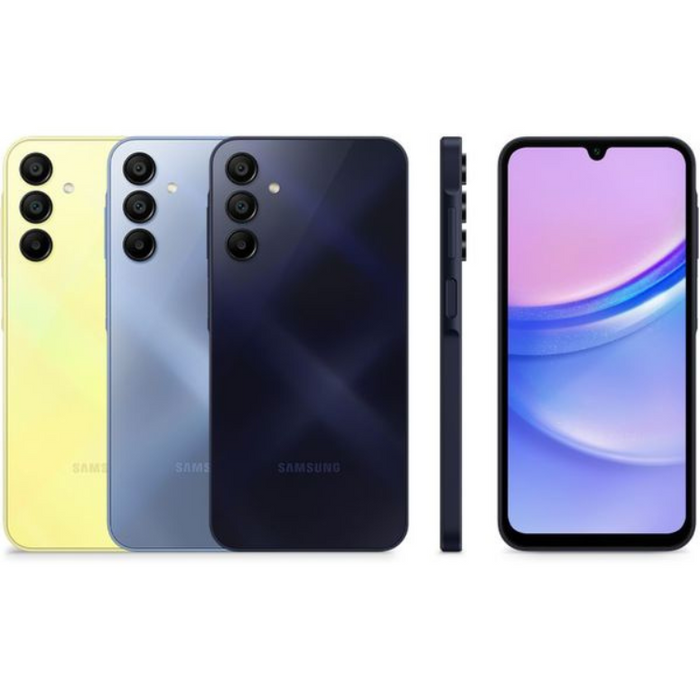 Samsung Galaxy A15 6.5" 128GB 5G Unlocked & SIM Free Smartphone - Blue Black