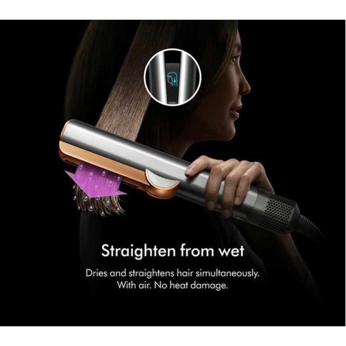 DYSON Airstrait 1600 Watt Hair Straightener - Strawberry Bronze & Blush Pink