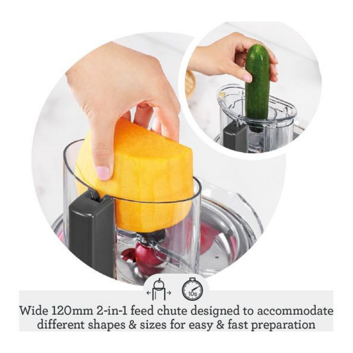 Sage The Paradice 9 Food Processor SFP638BSS2GUK1 – Stainless Steel, 2L Capacity, 650W