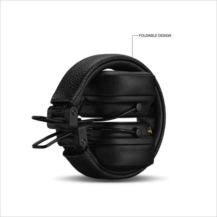 MARSHALL Major V Wireless Bluetooth Headphones  100 Hours playtime - Black/Cream