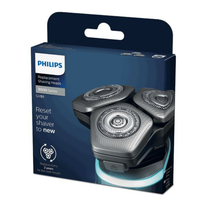 PHILIPS Wet & Dry SH91/50 Rotary Electric Shaver Head Replacement - Black