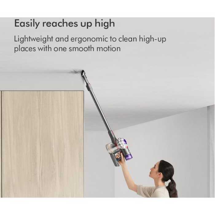 DYSON V8 Advanced Cordless Vacuum Cleaner - Silver Nickel