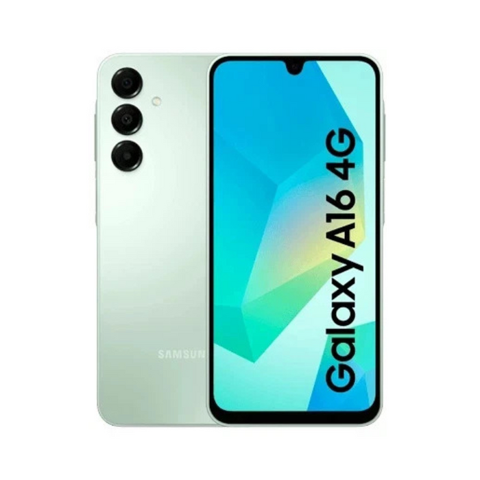 Samsung Galaxy A16 Dual LTE Smartphone 128GB Storage 4GB RAM 6.7 Inch Display 50MP Camera Gray Silver