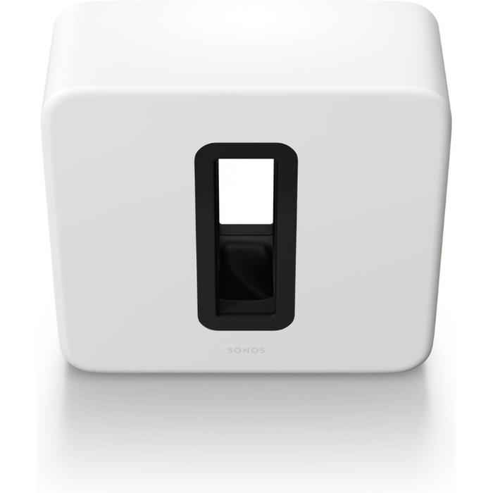 Sonos Sub 4 Wireless Subwoofer, Deep Bass for Home Audio & Theater - White