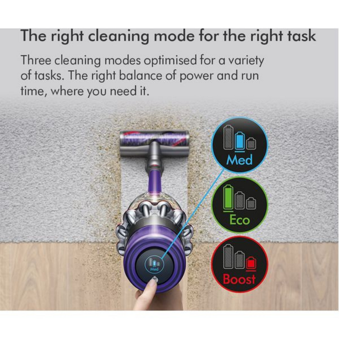 Dyson V11 Advance Cordless Stick Vacuum Cleaner - Nickel and Purple