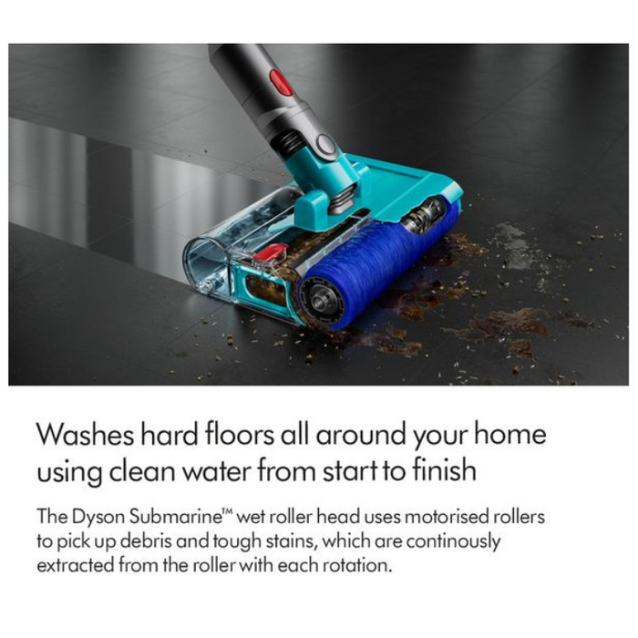 DYSON V15s Detect Submarine Cordless Vacuum Cleaner - Nickel & Yellow