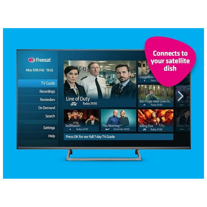 FREESAT UHD-4X Smart 4K Ultra HD Digital TV Recorder – 500 GB / 1 TB / 2 TB Storage Options