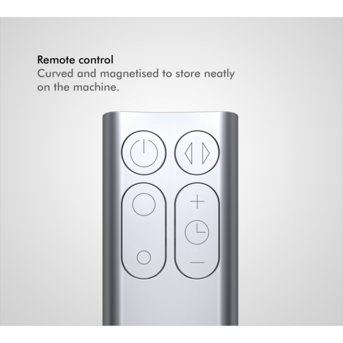 Dyson Cool™ AM07 Quiet Air Multiplier tower fan 10 Speed Settings - White/Silver