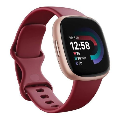 Fitbit Versa 4 Fitness Smartwatch GPS 6-Day Battery Android & iOS Compatible