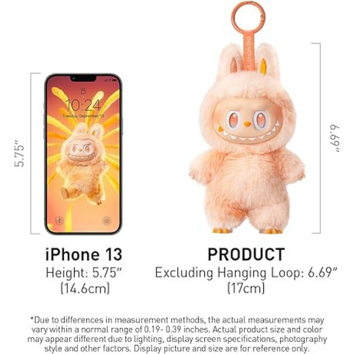 POP MART The Monsters Big into Energy Series – Vinyl Plush Pendant Blind Box Collectible Figure - Single Box