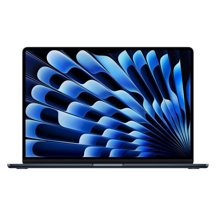 Apple 2025 MacBook Air 15-inch Laptop with M4 Chip – 16GB Unified Memory, Liquid Retina Display, Touch ID – Midnight