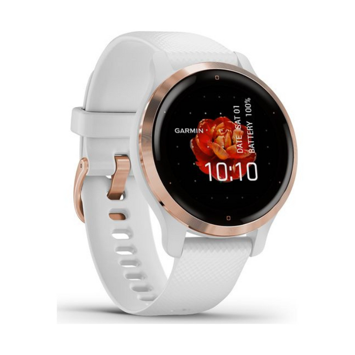 Garmin Venu 2S GPS 40mm Smartwatch, AMOLED Touchscreen - White