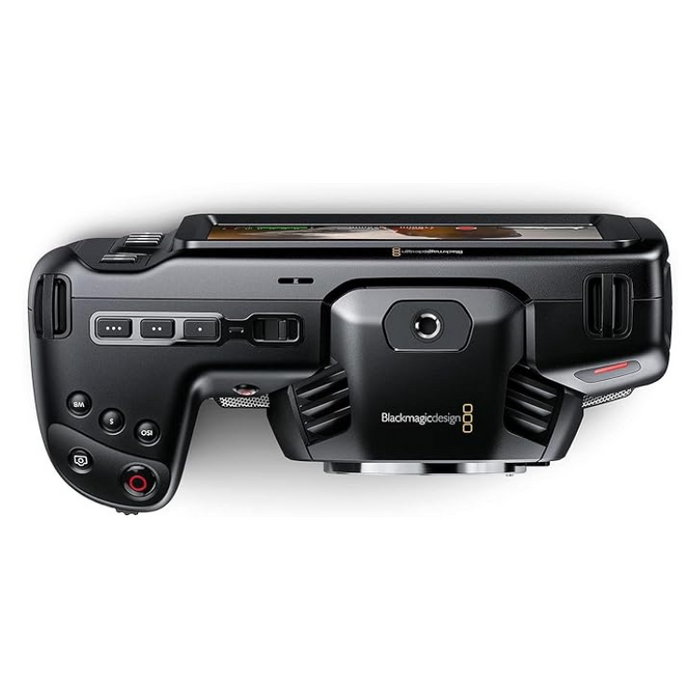 Blackmagic Design Pocket Cinema Camera 4K – Compact Digital Film Camera with 4/3 Sensor, 13 Stops Dynamic Range, 5" Touchscreen & 4K DCI Recording