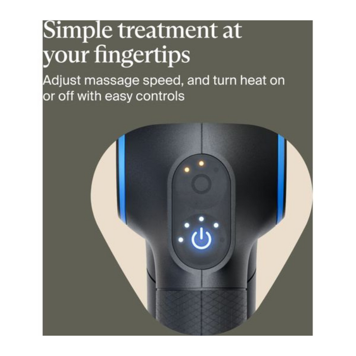 Therabody Theragun Prime Plus Heated Handheld Percussion Massage Gun - Black