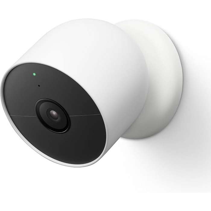 Google Nest Cam (Battery) – Outdoor/Indoor Smart Security Camera, Wireless, 1080p HD, Night Vision – Snow