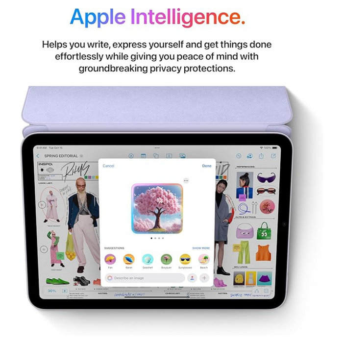 Apple iPad mini A17 Pro Apple Intelligence 8.3-inch Liquid Retina Display 128GB, Wi-Fi 6E - Space Grey