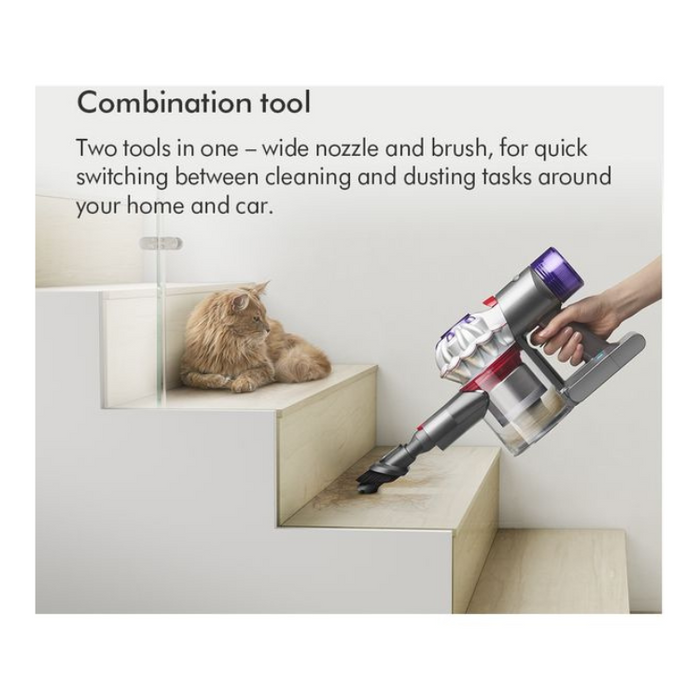 DYSON V8 Advanced Cordless Vacuum Cleaner - Silver Nickel