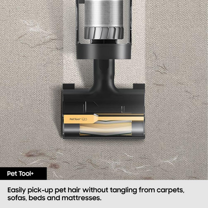 Samsung Bespoke Jet Plus Pet Cordless Vacuum Cleaner - Misty White