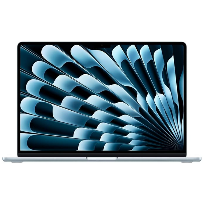 Apple 2025 MacBook Air 15-inch Laptop with M4 Chip 16GB Unified Memory 256GB SSD 15.3-Inch Liquid Retina Display Sky Blue