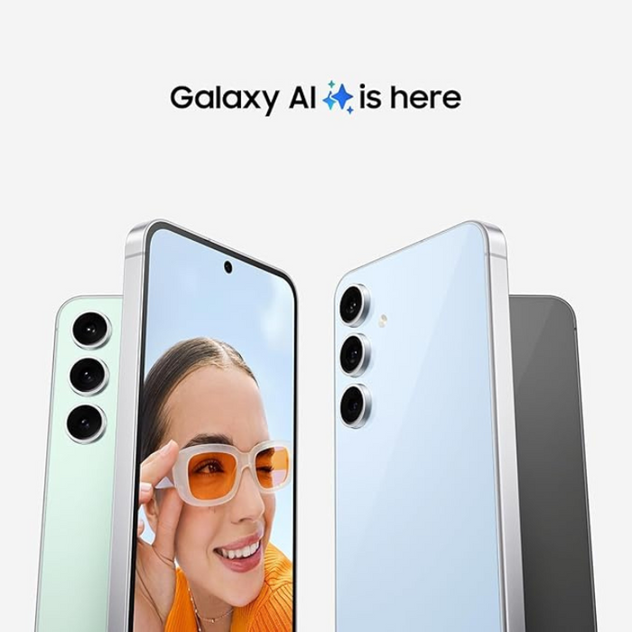 Samsung Galaxy S24 FE 5G Smartphone 8GB RAM 256GB Storage 6.7" FHD+ Super AMOLED+ 120Hz Display 50MP Triple Camera 4700mAh Battery Android 14 with Galaxy AI Dual SIM Graphite