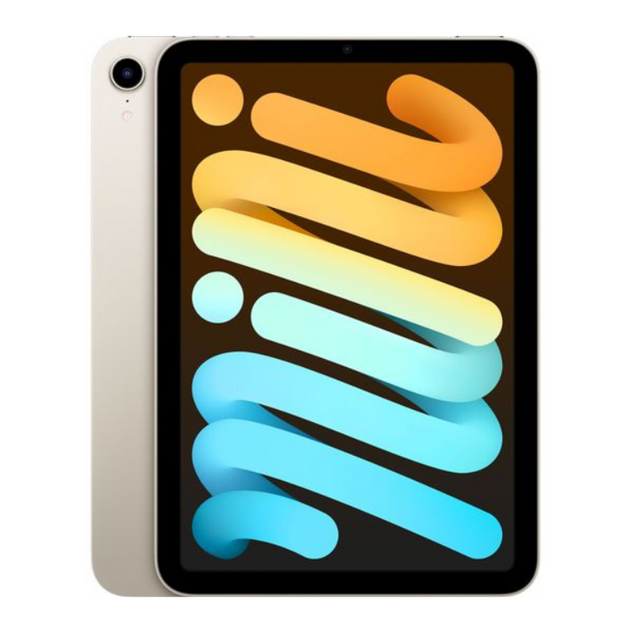 Apple iPad Mini 8.3" (2021) – 64GB A15 Bionic Wi-Fi Touch ID Liquid Retina Display - Starlight