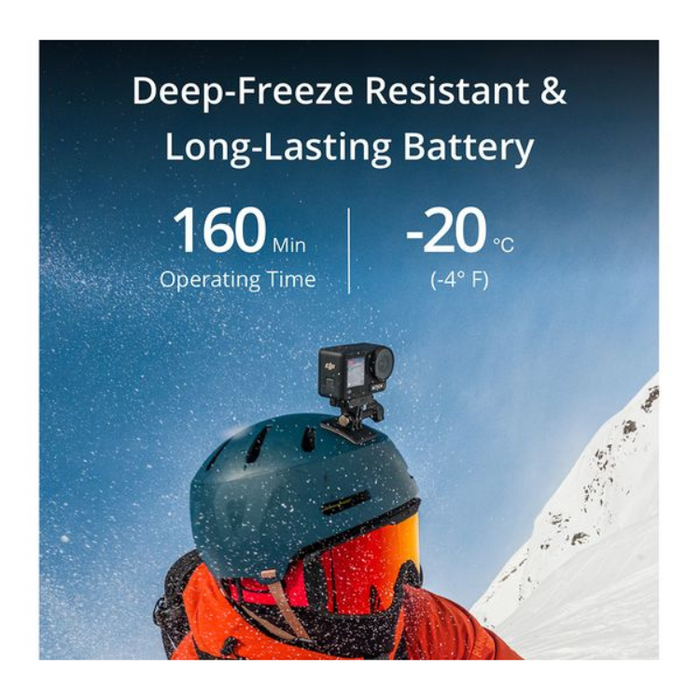 DJI Osmo Action 4 Adventure Combo 4K Ultra HD Action Camera - Black