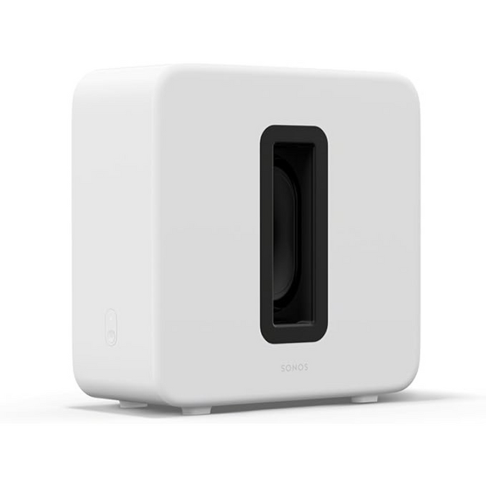 Sonos Sub 4 Wireless Subwoofer, Deep Bass for Home Audio & Theater - White