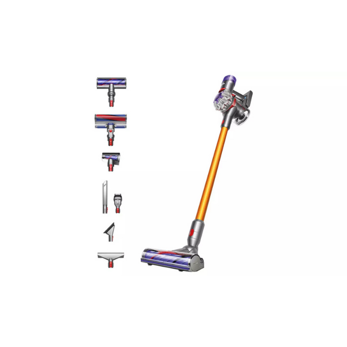 Dyson V8 Absolute Pet Cordless Vacuum Cleaner - Silver Yellow