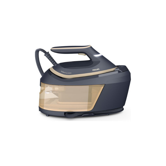 Philips 6000 Series Steam Generator Iron PSG6064/86 – 2400W, 8 Bar Pressure, 1.8L Tank – Black & Rose Gold