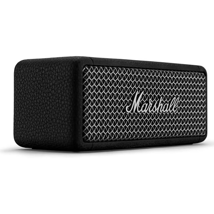 Marshall Emberton II Portable Bluetooth Speaker – Wireless, IP67 Dust & Water Resistant, 30+ Hours Playtime, Quick Charge, Black & Steel