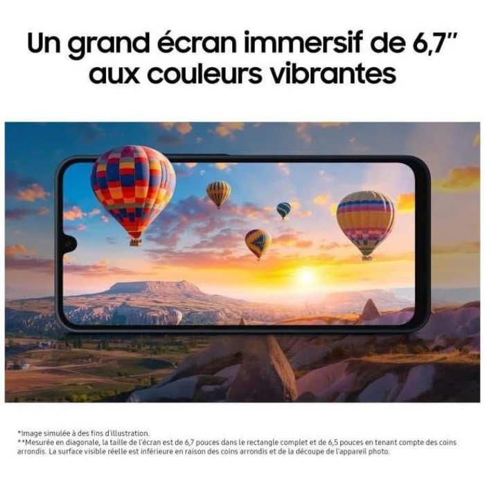 Samsung Galaxy A16 5G Smartphone – 4GB RAM, 128GB Storage, 6.7-inch FHD+ 120Hz Display – Dark Blue